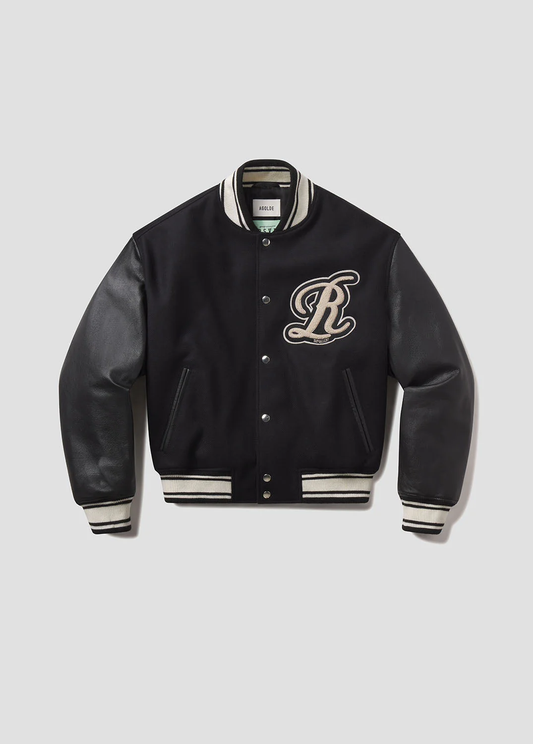 RSVP Gallery x Agolde Varsity Wool Leather Combo