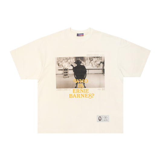 Just Don Ernie Barnes Apricot Tee