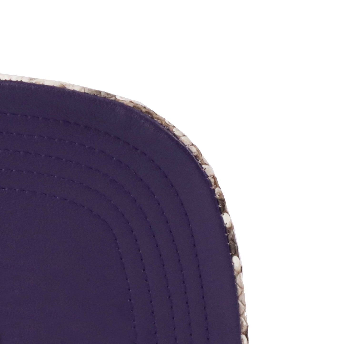 JUST DON LSU TIGERS PYTHON (Purple-NATURAL-purple-GOLD)