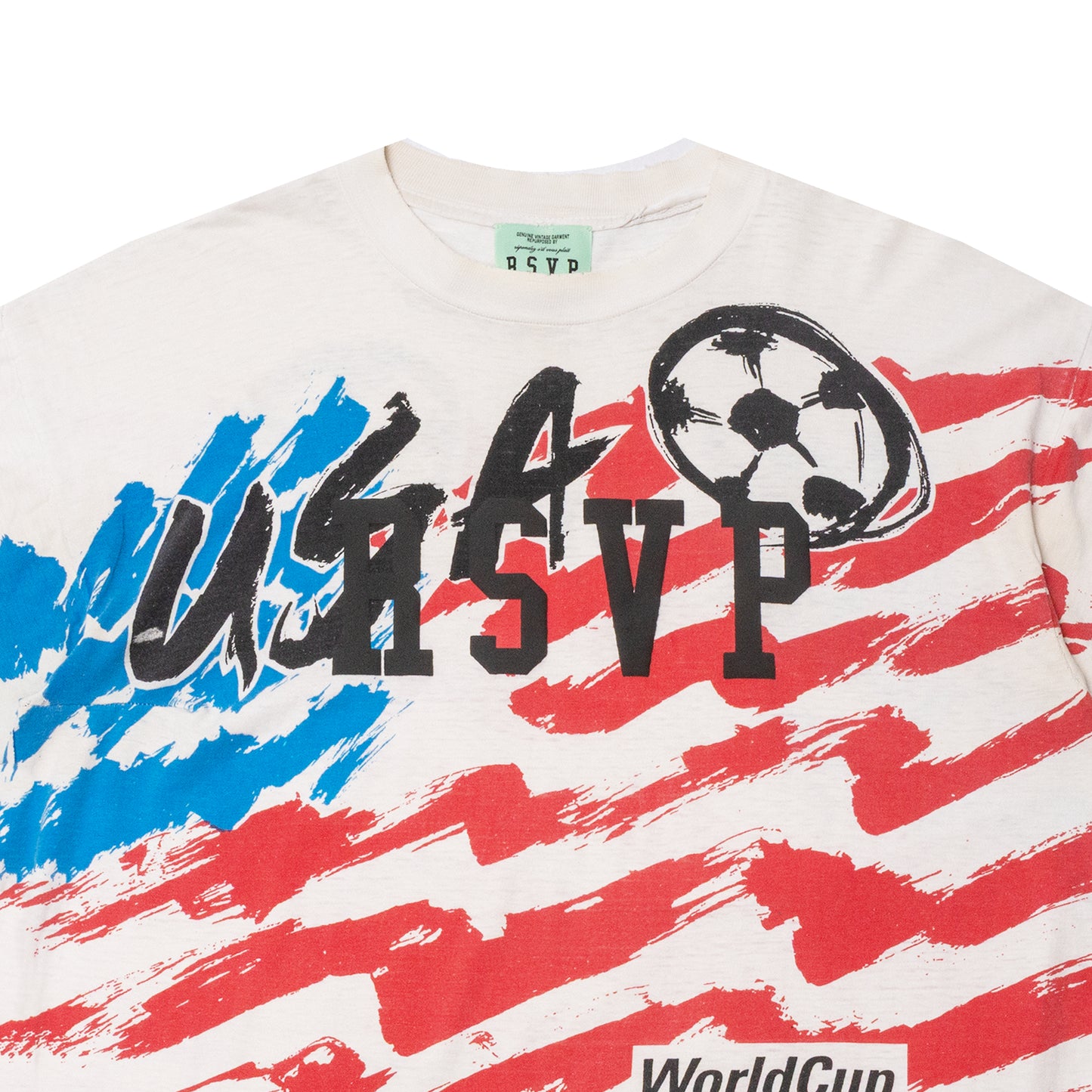 RSVP GALLERY REPURPOSED VINTAGE WORLD CUP TEE