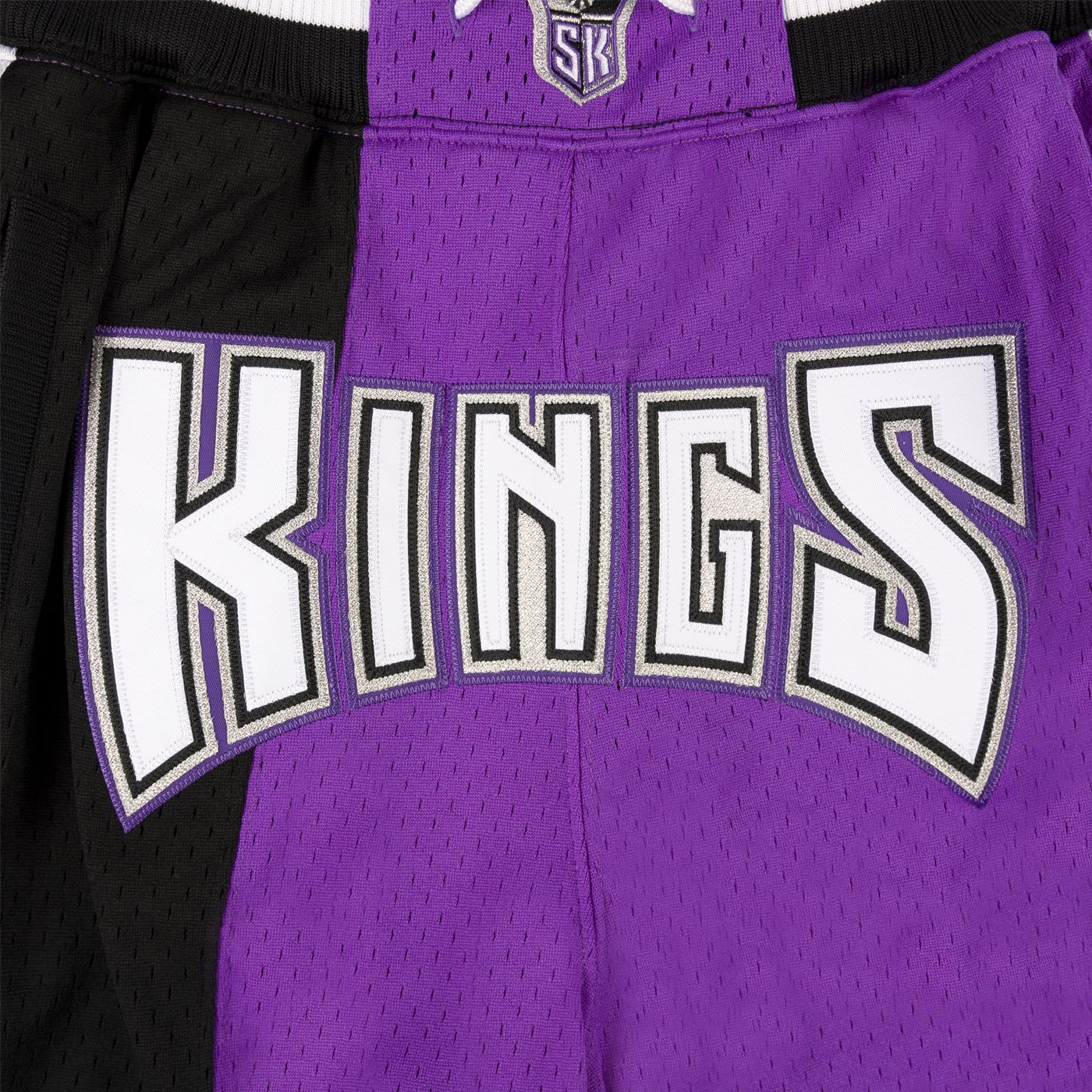 Men's Sacramento Kings Mitchell & Ness Black/Purple Hardwood Classics Just  Don Shorts