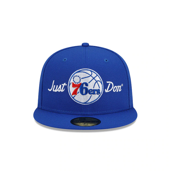 Just Don NBA New Era Philadelphia 76ers Hat JUST DON