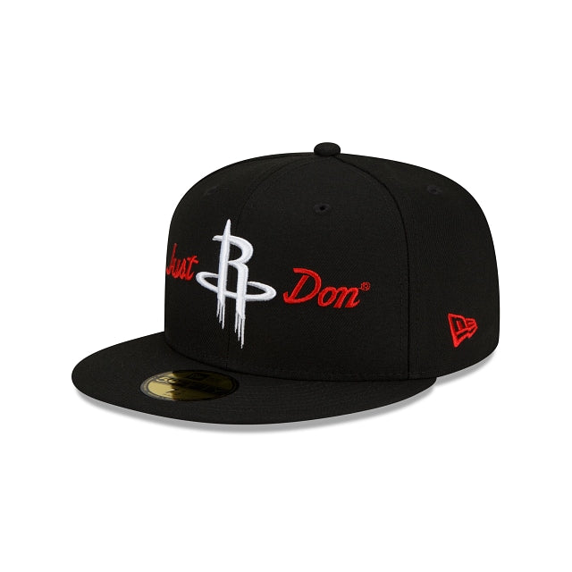 Men's New Era Black Houston Rockets Dynamic Original 9FIFTY Snapback Hat
