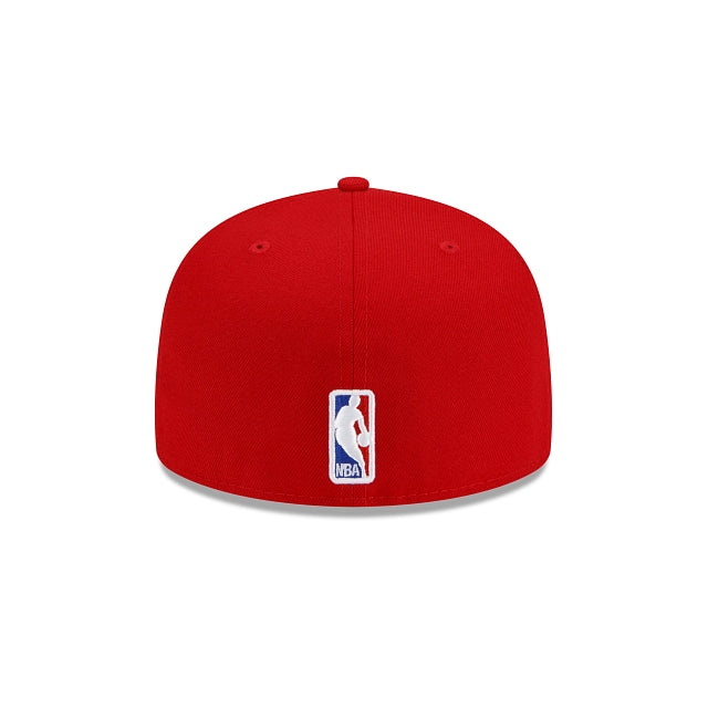 New era 60357100 NBA Infill Logo Miami Heat Short Sleeve T-Shirt Red